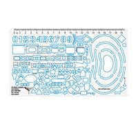 Righello M-Tac Ecopybook Tactical Ruler Of An Intelligence Agent UA - Blue