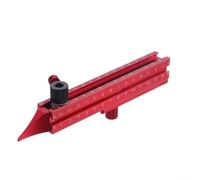 Righello Magnetico 4 Lati 180mm per Falegnameria e per costruzione | Proiezione linee in 3 secondi, design magnetico per forte, lega alluminio robusta, 180mm compatta, uso soffitto(Type b)