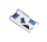 Righello magnetico compatto con magneti laterali a bolle doppie e cercatore di angoli da 45 90 a 180 gradi per attività MINI (150 mm)
