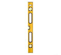 Righello magnetico in lega di alluminio ad alta precisione, misurazione verticale e a 45 gradi, struttura resistente agli urti, con bolle fluorescenti per orizzontale (300 mm)