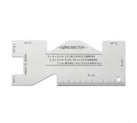 Righello Metallo Cucito Precisione Sartoria Quilting(A) | Alluminio , design ultrasottile, per ideale per patchwork, misura precisa, resistenza calore