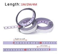 Righello metrico per metro a nastro, con finitura a doppio strato per una lunga durata nella lavorazione del legno e nella configurazione di macchinari (1 m R-L)