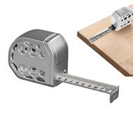 Righello Metrico retrattile - Nastro retrattile cavo - Nastro di misurazione in acciaio inossidabile resistente all'usura e anticaduta, nastro di misurazione in acciaio inossidabile, nastro di