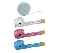 Righello morbido da 150 cm, 3 pezzi, 1 piccolo metro a nastro per misurare il corpo, metro a nastro preciso con due scale, adatto per cucito, artigianato e casa