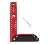 Righello Multiangolo da Falegname con Scala di Facile Lettura per Disegno Precis