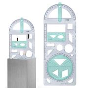 Righello Multifunzionale - Regola Geometria Matematica | Salvatori Di Disegno Di Apprendimento Della Matematica - Strumenti Di Misura Multifunzionali Asciugacapelli Disegno Sovrano E Modelli R