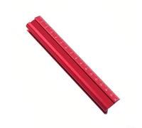 Righello multifunzione in alluminio per la lavorazione del legno per trovare il centro efficiente e misurazioni ad angolo retto (161 mm)