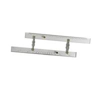 Righello parallelo marino, scala trasparente Disegno in rame e acrilico Righello parallelo Strumento di navigazione ad alta trasparenza per disegnare linee di azimut Linee di (450 mm)