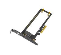 Righello PCI-e 4.0 4X A NVMe 1U GEN-Z EDSFF 9,5 mm 15 mm 25 mm di Spessore Corto SSD E1.S con Dissipatore di Calore PM9A3 PM9D3 Adattatore