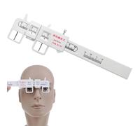 Righello PD di seconda generazione + misuratore della distanza interpupillare, righello PD in plastica, strumento oftalmico per la misurazione della distanza interpupillare