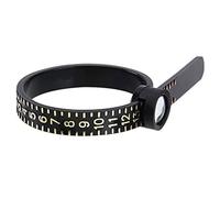 Righello per anelli - Strumento di misurazione, misuratore per anelli riutilizzabile, misuratore per dita con design durevole, righello accurato per misurare gli anelli con facile misurazione