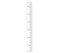 Righello per bambini - Grafico da parete per la crescita, adatto a bambini e t0ddddler, design in tela di pino, traccia i progressi 'altezza per camera da , cameretta dei giochi, regalo