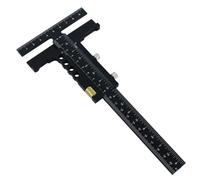 Righello per bordi Lavorazione del legno, Righello a T Strumento per scriba | Righello angolare Practical Scribe Tool Woodworking for