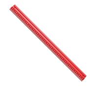 Righello per bordi per la lavorazione del legno - Calibro a V in alluminio, righello parallelo verticale, strumento di misurazione imperiale, dispositivo di layout per carpenteria, strumento di precis