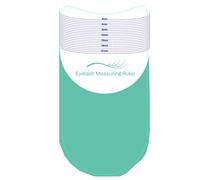 Righello per ciglia 3 pezzi, stencil professionali per ciglia righello di posizionamento simmetrico durevole, strumento per il trucco per arricciare ciglia e sopracciglia (3 pezzi