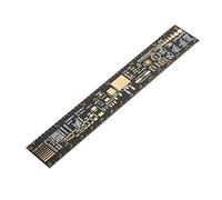 Righello per circuiti stampati Strumento multifunzionale di misurazione ad alta durezza per ingegneri elettronici Design essenziale per PCB 15 cm e 6,3 pollici
