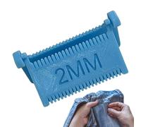Righello per cucito manuale - Guida per cucire accurata, strumento portatile e leggero, design ergonomico e durevole | Calibro per trapuntatura per fogne, anziani, nonno, nonna, uomini, principianti,
