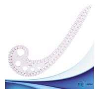 Righello per Cucito, Strumento Metrico Curvo e Dritto per Sarto, Sartoria, Modellisti, Designer, Fai da Te