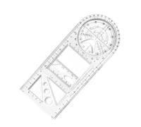 Righello per disegno matematico, modello di disegno geometrico - Righello da geometrico multifunzionale | Misurazione dei righelli per gli studenti progettisti