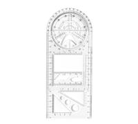 Righello per disegno matematico, modello di disegno geometrico | Strumento modello di con chiara - Strumento di per modelli di per insegnanti studenti