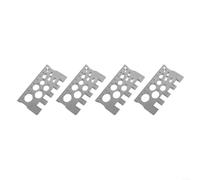 Righello per filettatura, per viti metriche tra cui M1.4 e con segni di passo corrispondenti P0.3 P1.0 e P0.5 P2.0 (L)
