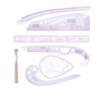 Righello Per Gabbia A Maniche - Regole E Curve Da Cucito | Kit Di Regole Curve Francese, Accessori Necessari Per Gli Amatoriali Per La Realizzazione Di Modelli E Disegni Di Cucito