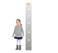 Righello per la crescita 'altezza, grafico da parete per la camera dei bambini, righello decorativo per la stanza dei bambini, righello per misurare l'altezza in acrilico, specchio per tutto il