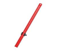 Righello per la lavorazione del legno Precisioni Slide Stop Righello 20/30/40 cm Misurazione Falegname Scorrevole Alluminio Scribing Strumento di Misura