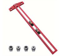 Righello per la lavorazione del legno tipo T progettato per misure e marcature p