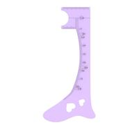 Righello per la mappatura delle sopracciglia, stencil per sopracciglia,Guida per eyeliner in silicone Stencil per sopracciglia | Strumento per il trucco degli occhi rapido, aiuto per modellare le