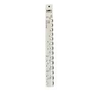 Righello per la miscelazione della vernice dell'auto, resistente alla ruggine, 32 cm/20 cm