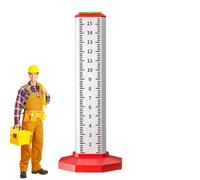 Righello per la stessa altezza - Piastrelle per pavimenti amatoriali, dominatore di posizionamento, righello di miglioramento orizzontale, strumento di misurazione di precisione per installazione