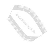 Righello Per Le Sopracciglie,Calibro Preciso E Riutilizzabile Per La Formazione | Righello Di Mappatura Per Il Design Del Sopracciglio,Per Uso Professionale Viaggio Navetta Trucco Appuntamento