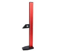 Righello per linea di marcatura per tracciatore per la lavorazione del legno da 360 mm, calibro per marcatura offset in alluminio in pollici metrici, ausilio per il disegno di
