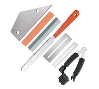 Righello Per Livellamento Della Chitarra, Set Di Strumenti Per Chitarra Con Tasti In Pietra Per Lucidare, Accessori Per Strumenti Tre In Uno