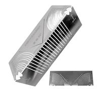 Righello per marcatura ad angolo e, righello ad angolo retto, per tracciare linee parallele in metallo, guida per il taglio di tubi per costruzioni, saldatura, lavorazione dei metalli