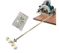 Righello Per Misurare Mobili - Calibratore In Acciaio Inossidabile Da 50 Cm, Durevole, Preciso, Affidabile | Strumento Di Posizionamento Multiasse Per La Lavorazione Del Legno, La Fabbricazione Di