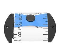Righello per misurazione del pesce Nastro per misurazione del pesce Strumento di misurazione della pesca in PVC impermeabile Calibrazione accurata Design compatto pieghevole per (Blu)