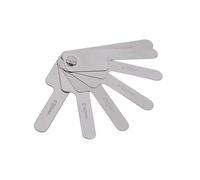 Righello per misurazione ortodontica interprossimale in acciaio inox per riduzione dello smalto interprossimale, 0,1-0,5 mm, strumento di misurazione metrico e imperiale, forniture ortodontiche