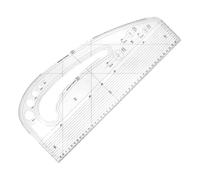 Righello per modelli di cucito, creatore di modelli di cucito,Misura il righello per realizzare abiti alla moda con la curva a virgola - Creatore di di disegno metrico per designer
