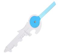 Righello per Ottici in Plastica Blu per Calcolo Occhiali