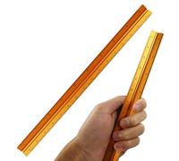 Righello per scala triangolare, 30 cm, righello in metallo per architetti, 1:150 (rame)