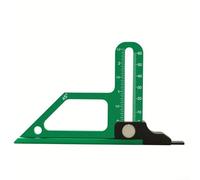 Righello per sega da tavolo, 0-60 mm, con doppia metrica e per bilance imperiali, per una misurazione accurata della profondità nella lavorazione del legno, verde