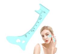 Righello per sopracciglia, modello per modellare le sopracciglia | Stencil per sopracciglia in silicone,Righello per il posizionamento delle sopracciglia, strumento guida per il trucco, strumento prof