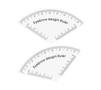 Righello per sopracciglia riutilizzabile guida per modellare le sopracciglia con più modelli per principianti e trucco quotidiano, kit per sopracciglia adatto ai principianti