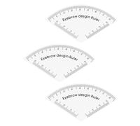 Righello per sopracciglia riutilizzabile guida per modellare le sopracciglia con più modelli per principianti e trucco quotidiano, kit per sopracciglia adatto ai principianti