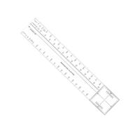 Righello per tracciare diapositive adatto per applicazioni di navigazione marittima di volo, tra cui strumento elettronico di addestramento di backup, bilancia elettronica strumento di navigazione di