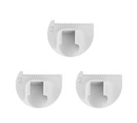 Righello per trapuntatura a dito con scala millimetrica strumento patchwork righello di misurazione per cucire tessuto cucito gadget multiuso da cucito 3 pezzi