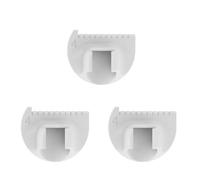 Righello per trapuntatura a dito con scala millimetrica strumento patchwork righello di misurazione per cucire tessuto cucito gadget multiuso da cucito 3 pezzi