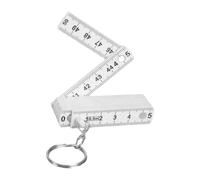 Righello pieghevole da 50 cm, funzionale, piccolo strumento di misurazione ideale per ingegneri e appassionati di artigianato, strumento di misurazione leggero